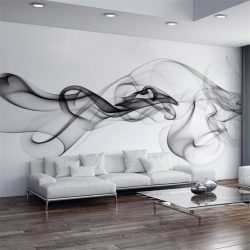 Papel tapiz fotográfico en la pared de la sala de estar, el dormitorio, la cocina y el niño: 205+ Foto Interiores atractivos