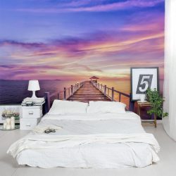 Papier peint photo à l'intérieur de la chambre: 205+ (Photo) De belles idées pour créer du confort