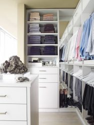 How to make a wardrobe room from the pantry with your own hands? 135+ Photo Projects for organizing space