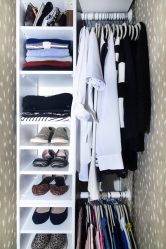 How to make a wardrobe room from the pantry with your own hands? 135+ Photo Projects for organizing space