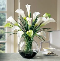 Flores artificiais para interiores de casa: Beleza por muitos anos (bouquets, composições, ekibany)