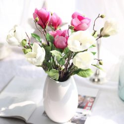 ดอกไม้ประดิษฐ์สำหรับตกแต่งภายในบ้าน: ความงามมานานหลายปี (ช่อดอกไม้องค์ประกอบ ekibany)