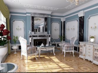 كيف يتم إعداد غرف المعيشة الكلاسيكية: نصائح التصميم (205+ صور)