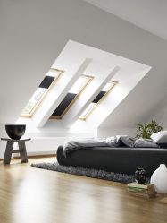 Home design con mansarda (170+ foto) - Opzioni di decorazione degli interni della camera