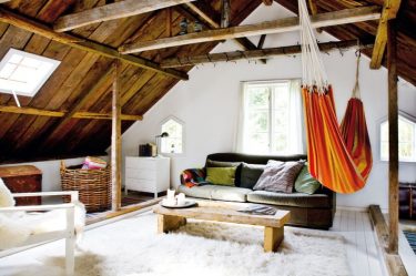 Home design with attic (170+ Photos) - Room interior decoration options