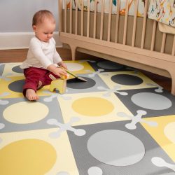 Rugs, puzzles for children - Soft floor: developing with comfort (145+ Photos)