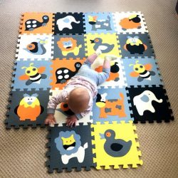 Rugs, teka-teki untuk kanak-kanak - Lantai lembut: membangun dengan keselesaan (145+ Foto)