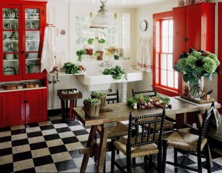 Färgens magi som påverkar vår uppfattning om inredningen: Design av ett rött kök i ljusa färger (115 + bilder)