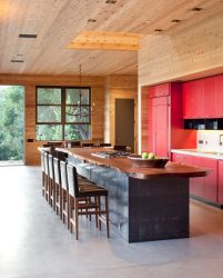 The magic of color that affects our perception of the interior: Design of a red kitchen in bright colors (115+ Photos)
