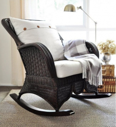 كرسي هزاز في الداخل: أثاث ممتاز سيجعل منزلك أكثر راحة. 160+ (صور) تفعل ذلك بنفسك الخشب والمعادن والخشب الرقائقي