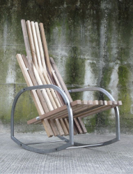 Fauteuil à bascule à l'intérieur: Un excellent mobilier qui rendra votre maison plus confortable. 160+ (Photos) bricolage bois, métal, contreplaqué