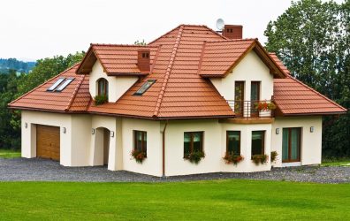 What are the roofs of houses? Material, painting, insulation - Phased technology work