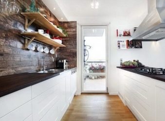 المطبخ ذو الطابع: التصميم الداخلي على الطراز الاسكندنافي (190+ صور)