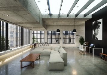 Interior de apartamento tipo loft: 215+ Diseño de fotos de espacio ilimitado para autoexpresión