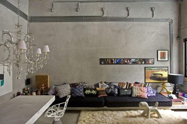 Loft-style apartment interior: 215+ Design photos of unlimited space for Self-expression