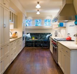रसोई में एक छोटा सोफा कैसे लगाया जाए? 200+ (तस्वीरें) आरामदायक रसोई अंदरूनी