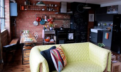 Làm thế nào để đặt một chiếc ghế sofa nhỏ trong nhà bếp? Hơn 200 (Ảnh) Nội thất nhà bếp ấm cúng