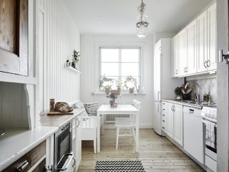 रसोई में एक छोटा सोफा कैसे लगाया जाए? 200+ (तस्वीरें) आरामदायक रसोई अंदरूनी
