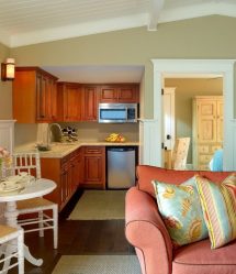 ¿Cómo poner un pequeño sofá en la cocina? 200+ (Fotos) interiores acogedores de cocina