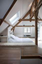 How to equip the attic floor in the house: Features that need to be taken into account (170+ Photos of the bedroom, bathroom, nursery)