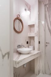 धो सकते हैं वॉलपेपर - एक ठोस आधार पर एक सपना डिजाइन करें। रसोई, स्नानघर और शौचालय के लिए 210+ (फोटो)