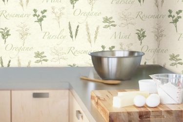 Abwaschbare Tapete - Entwerfen Sie einen Traum auf einer soliden Grundlage. 210+ (Fotos) für Küche, Bad und WC