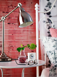 Лампа за настолна лампа: Важен аксесоар във всеки интериор (160+ снимки за баня, кухня, хол)