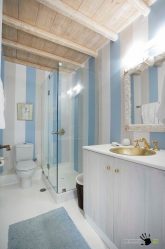 Prós e contras do teto de estiramento no banheiro: A melhor solução ou moda? (Mais de 125 fotos)