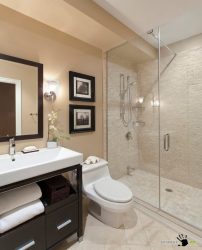 Fördelar och nackdelar med sträcktaket i badrummet: Den bästa lösningen eller mode? (125+ bilder)