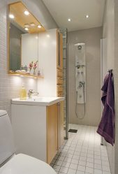Vor- und Nachteile der Spanndecke im Bad: Die beste Lösung oder Mode? (125+ Fotos)