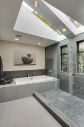 Wat is het beste behang om de badkamer te lijmen? Vloeibaar, vinyl, wassen, vochtbestendig - kies de meest praktische (115+ foto's)