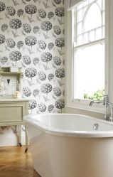 What is the best wallpaper to glue the bathroom? Liquid, vinyl, washing, moisture resistant - choose the most practical (115+ Photos)