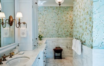 Vad är den bästa tapeten för att limma badrummet? Vätska, vinyl, tvätt, fuktbeständig - välj den mest praktiska (115 + bilder)