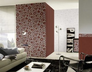 Wallpaper in the interior (190 + Photo): from theory to practice. Original ideas with the times