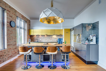 Mutfakta uygun aydınlatma: Rahat bir tasarım için modern seçenekler (155+ Fotoğraf)