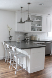 إضاءة مناسبة في المطبخ: خيارات حديثة لتصميم مريح (155+ صورة)