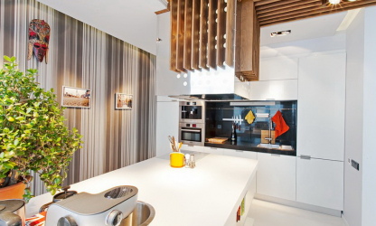 Ánh sáng thích hợp trong nhà bếp: Các tùy chọn hiện đại cho thiết kế ấm cúng (155+ Ảnh)