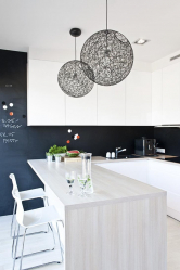 Illuminazione adeguata in cucina: opzioni moderne per un design accogliente (155+ foto)