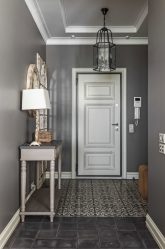 Εσωτερικές επιλογές στο διάδρομο: 225+ σχέδια φωτογραφίας (πέτρα / laminate / κεραμίδι / τοιχογραφία). Ποιο χρώμα τοίχου είναι καλύτερο;