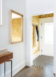 Interiörmöjligheter i korridoren: 225+ Fotografisk design (sten / laminat / kakel / fresco). Vilken väggfärg är bättre?