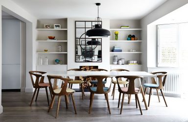 طاولة بيضاوية في المطبخ - إصدار عالمي لأي تصميم داخلي (210+ صور من النماذج المنزلقة والزجاجية والخشبية)