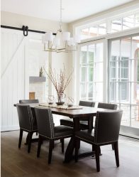 Ovale tafel in de keuken - Universele versie voor elk interieur (210+ Foto's van glijdende, glazen en houten modellen)