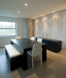 Panel PVC untuk dinding: 235+ (Foto) untuk bahagian dalaman anda (untuk dapur, bilik mandi, lorong)
