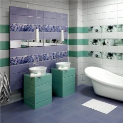 작은 욕실을위한 타일 (150+ 디자인 사진) : 스타일과 장식의 최적 조합