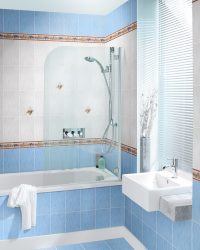 Tile for a small bathroom (150+ Design Photos): The optimal combination of style and decor