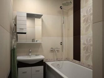 Piastrelle per un piccolo bagno (oltre 150 foto di design): la combinazione ottimale di stile e arredamento