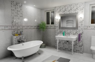 एक छोटे से बाथरूम के लिए टाइल (150+ डिज़ाइन फ़ोटो): शैली और सजावट का इष्टतम संयोजन