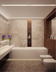 Πλακάκια για ένα μικρό μπάνιο (150+ Φωτογραφίες Σχεδιασμού): Ο βέλτιστος συνδυασμός στυλ και διακόσμησης