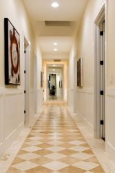 Tiles on the floor in the corridor (245+ Photos) - How to choose and put? Modern and beautiful options