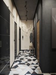 Tiles on the floor in the corridor (245+ Photos) - How to choose and put? Modern and beautiful options